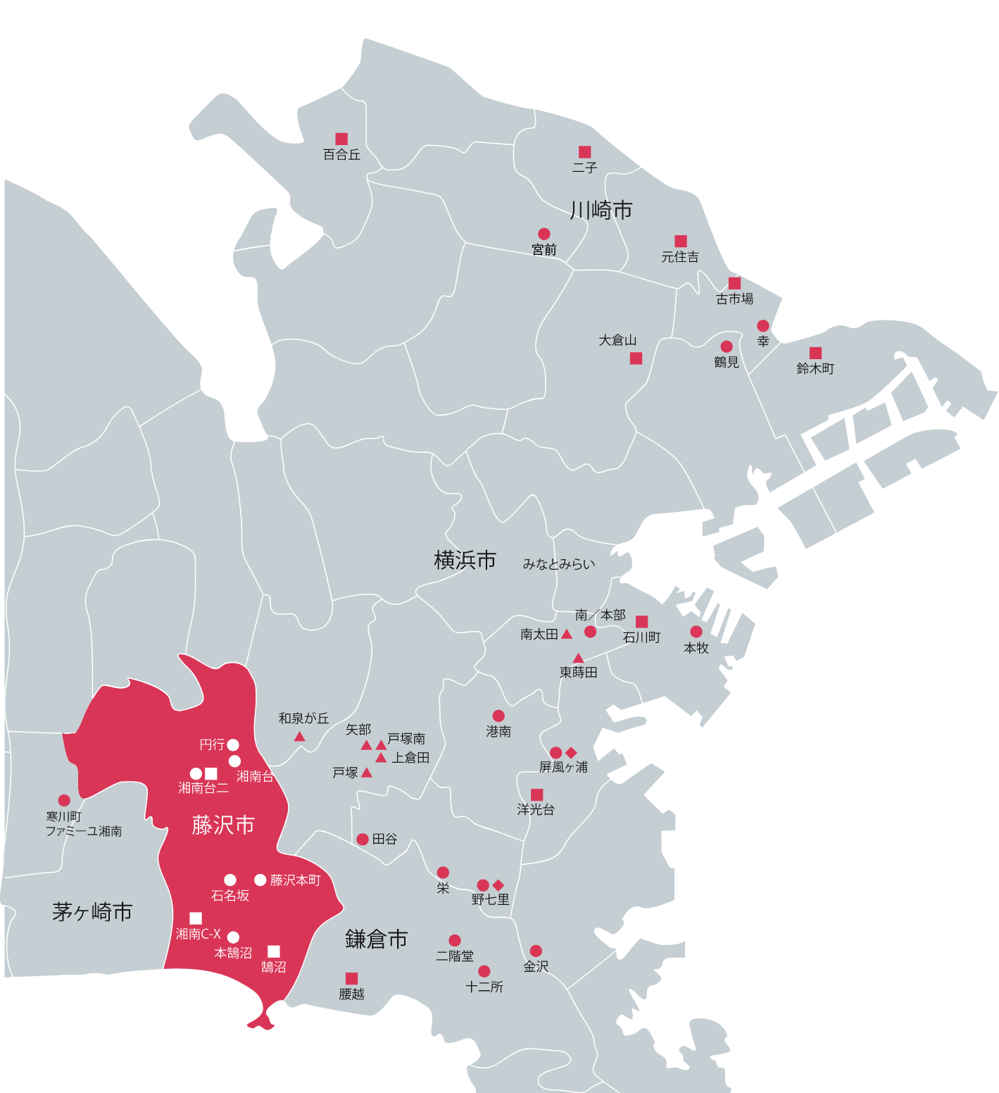 の事業所マップ