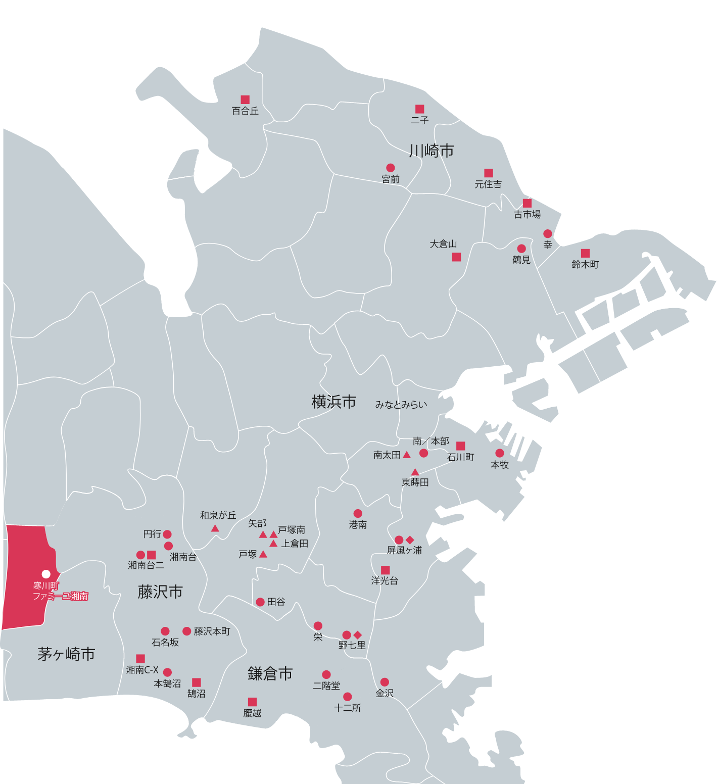 の事業所マップ