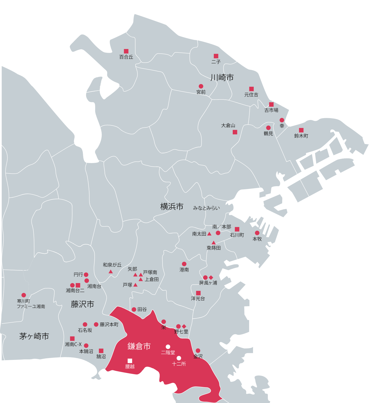 の事業所マップ