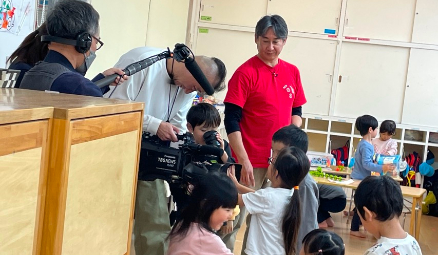 ＊視聴可＊TBS『報道特集』にて「キディ百合丘　安心への取組」が放送されました。